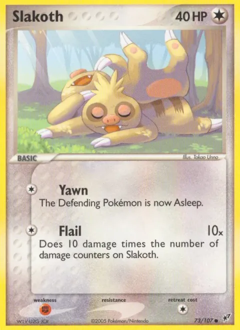 Slakoth [Yawn | Flail]