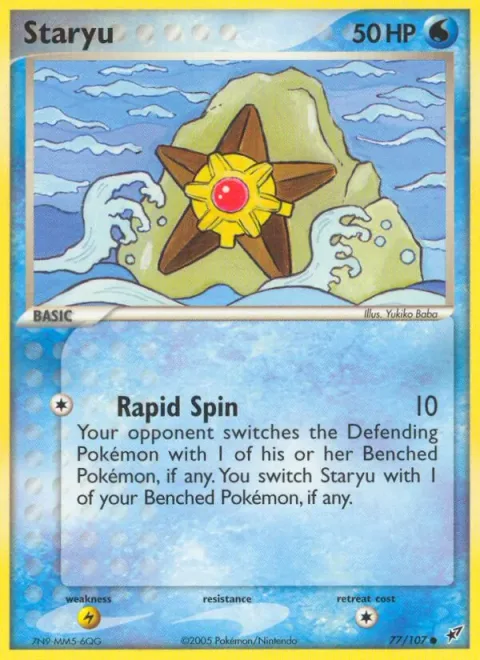 Staryu [Rapid Spin]