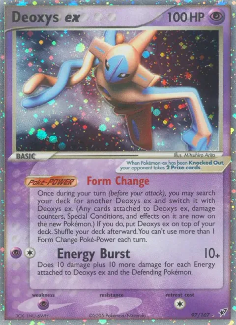 Deoxys ex [Form Change | Energy Burst]
