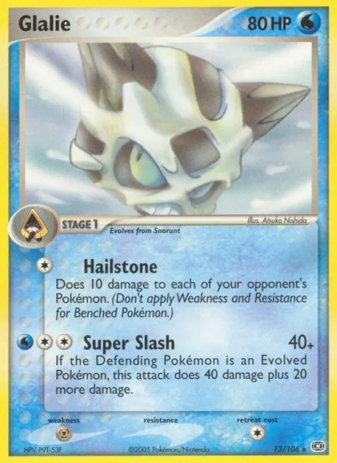 Glalie [Hailstone | Super Slash]