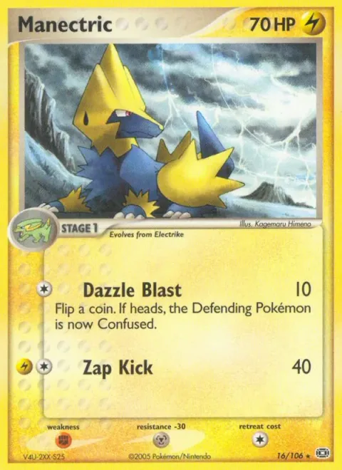 Manectric [Dazzle Blast | Zap Kick]
