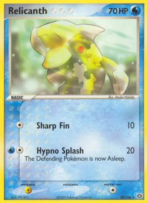 Relicanth [Sharp Fin | Hypno Splash]