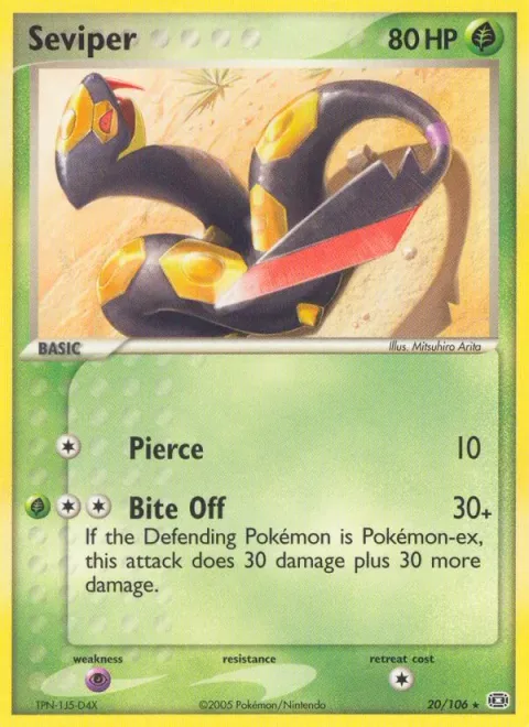 Seviper [Pierce | Bite Off]