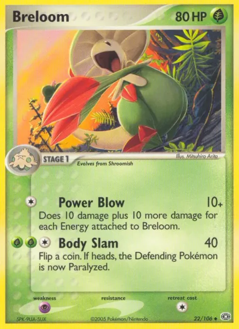 Breloom [Power Blow | Body Slam]