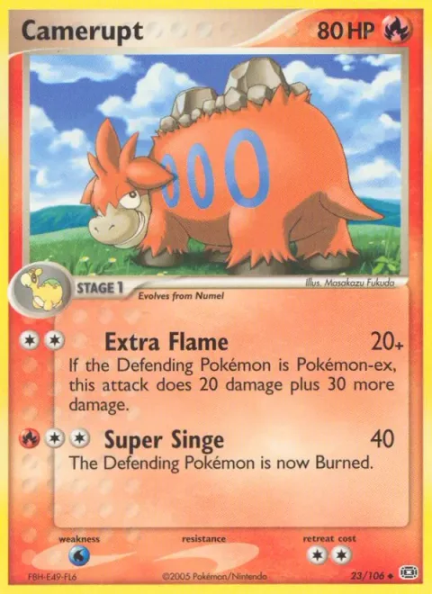Camerupt [Extra Flame | Super Singe]