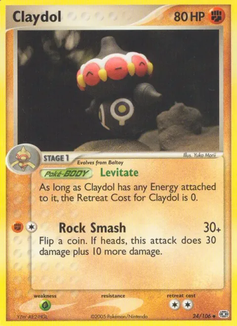 Claydol [Levitate | Rock Smash]
