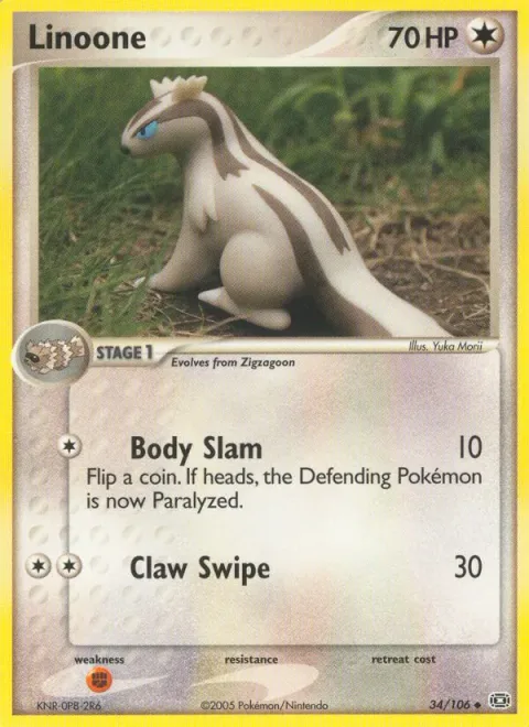 Linoone [Body Slam | Claw Swipe]