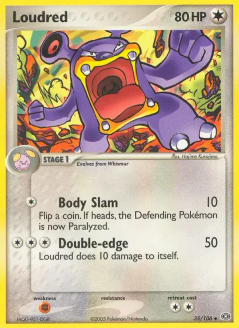 Loudred [Body Slam | Double-edge]