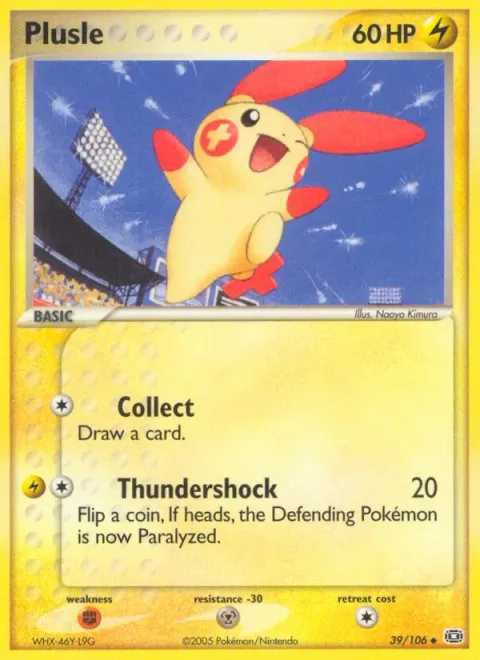 Plusle [Collect | Thundershock]