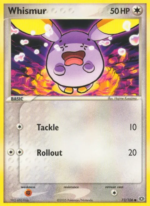 Whismur [Tackle | Rollout]