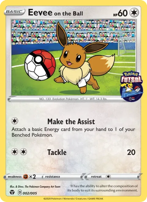 Eevee on the Ball [Make the Assist | Tackle]