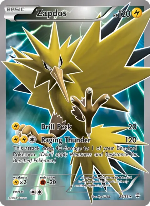 Zapdos [Drill Peck | Raging Thunder]