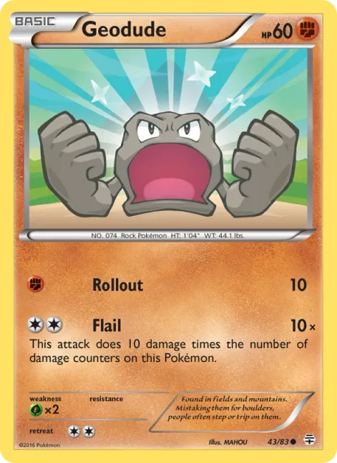Geodude [Rollout | Flail]