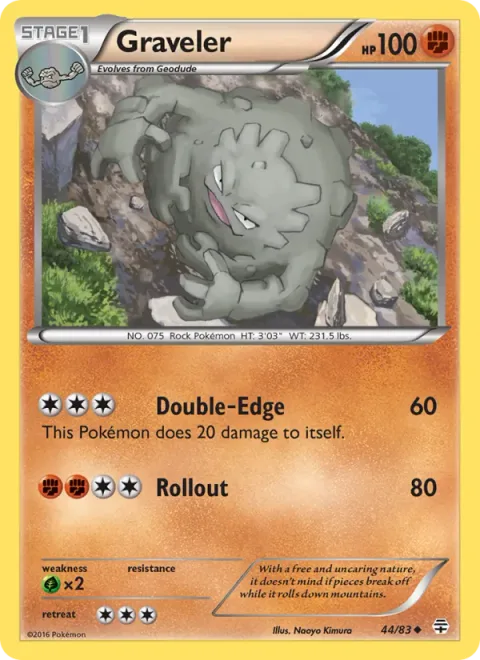 Graveler [Double-Edge | Rollout]