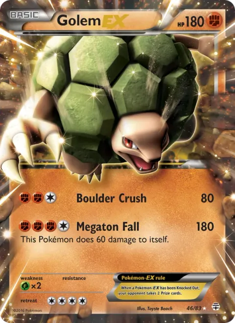 Golem EX [Boulder Crush | Megaton Fall]