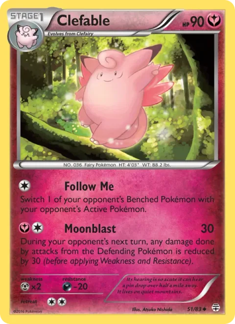 Clefable [Follow Me | Moonblast]