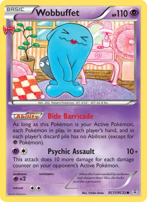 Wobbuffet [Bide Barricade | Psychic Assault]