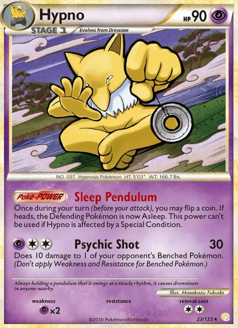 Hypno [Sleep Pendulum | Psychic Shot]