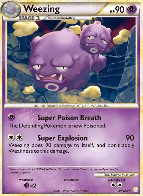 Weezing [Super Poison Breath | Super Explosion]