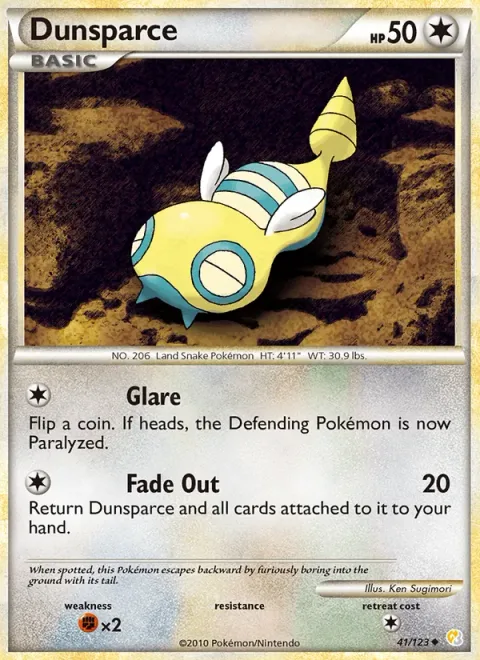 Dunsparce [Glare | Fade Out]