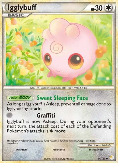 Igglybuff [Sweet Sleeping Face | Graffiti]