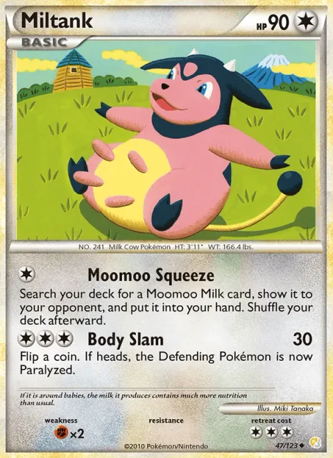 Miltank [Moomoo Squeeze | Body Slam]
