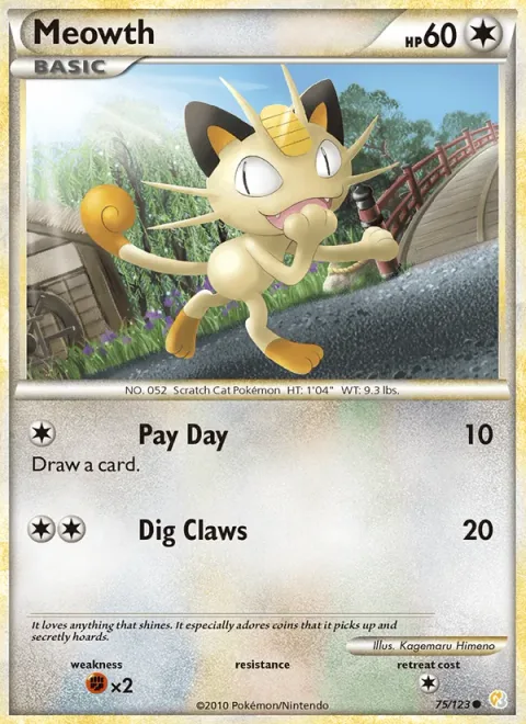 Meowth [Pay Day | Dig Claws]