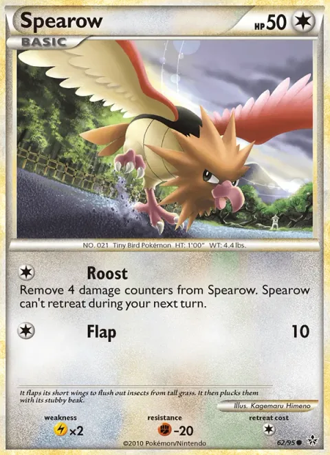 Spearow [Roost | Flap]