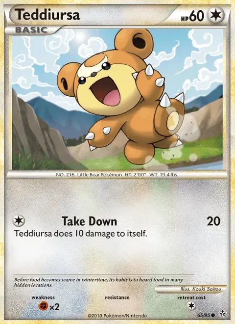 Teddiursa [Take Down]