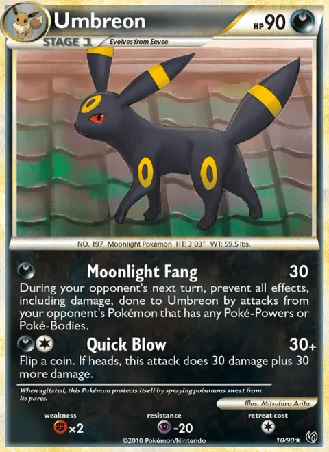 Umbreon [Moonlight Fang | Quick Blow]