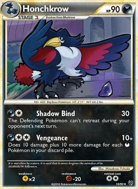 Honchkrow [Shadow Bind | Vengeance]