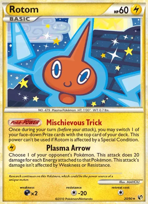 Rotom [Mischievous Trick | Plasma Arrow]