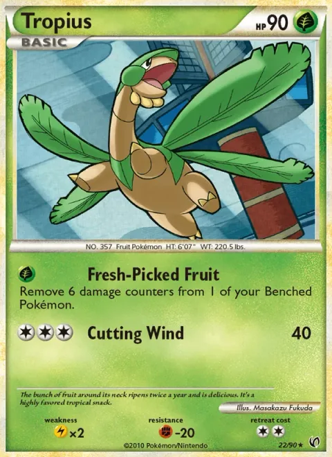 Tropius [Fresh-Picked Fruit | Razor Leaf]