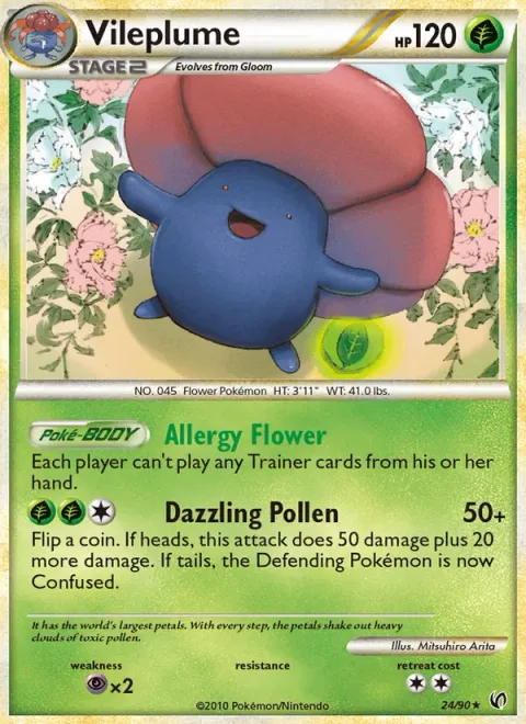 Vileplume [Allergy Flower | Dazzling Pollen]