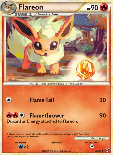Flareon [Flame Tail | Flamethrower]