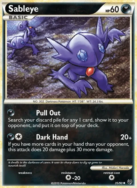 Sableye [Pull Out | Dark Hand]