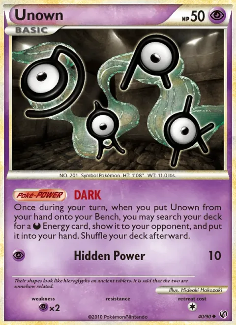 Unown [DARK | Hidden Power]