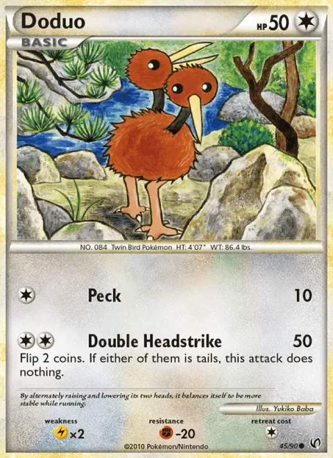 Doduo [Peck | Double Headstrike]