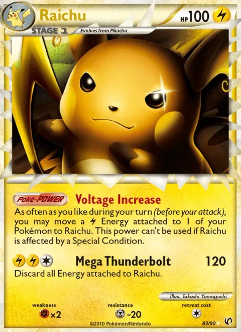 Raichu [Voltage Increase | Mega Thunderbolt | Prime]