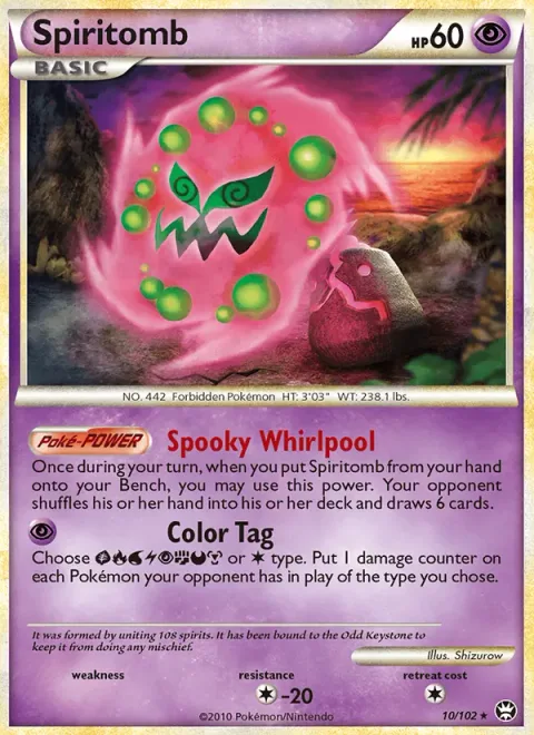 Spiritomb [Spooky Whirlpool | Color Tag]