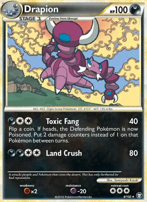 Drapion [Toxic Fang | Land Crush]