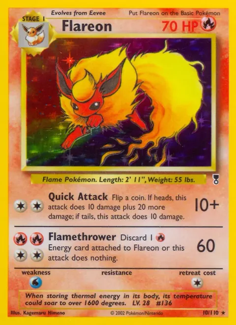 Flareon [Quick Attack | Flamethrower]