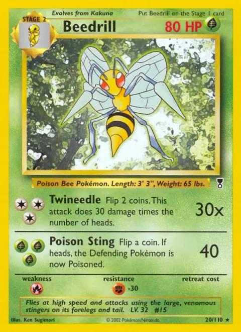 Beedrill [Twineedle | Poison Sting]