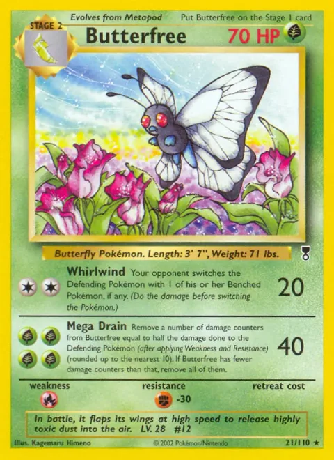 Butterfree [Whirlwind | Mega Drain]