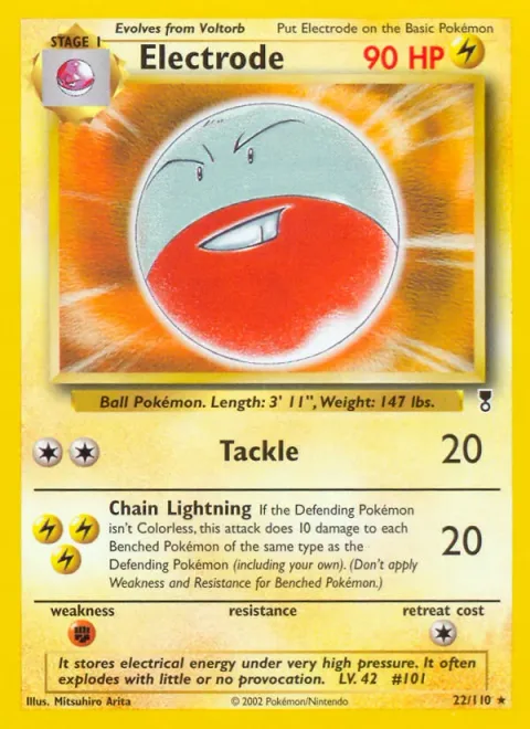 Electrode [Tackle | Chain Lightning]