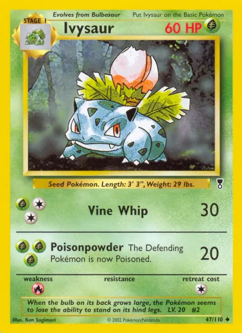 Ivysaur [Vine Whip | Poisonpowder]