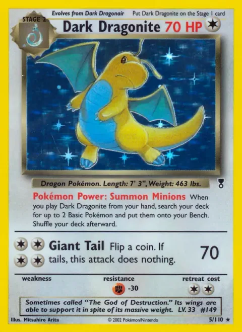 Dark Dragonite [Summon Minions | Giant Tail]