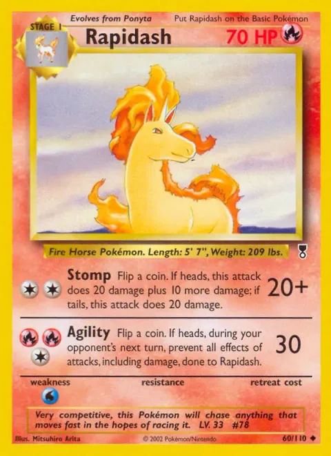 Rapidash [Stomp | Agility]