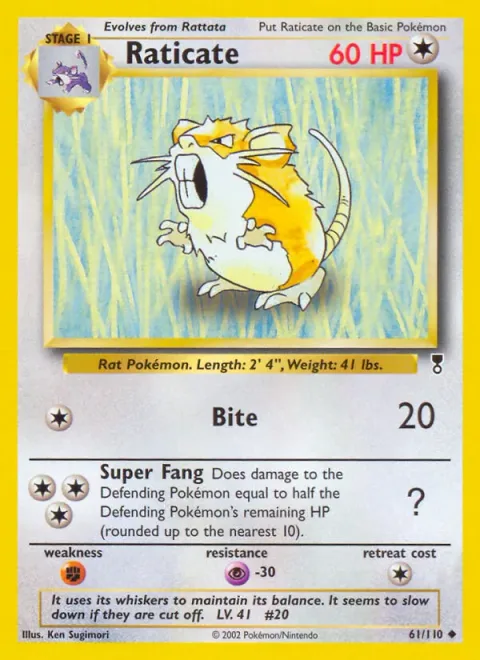 Raticate [Bite | Super Fang]