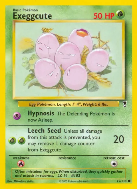 Exeggcute [Hypnosis | Leech Seed]